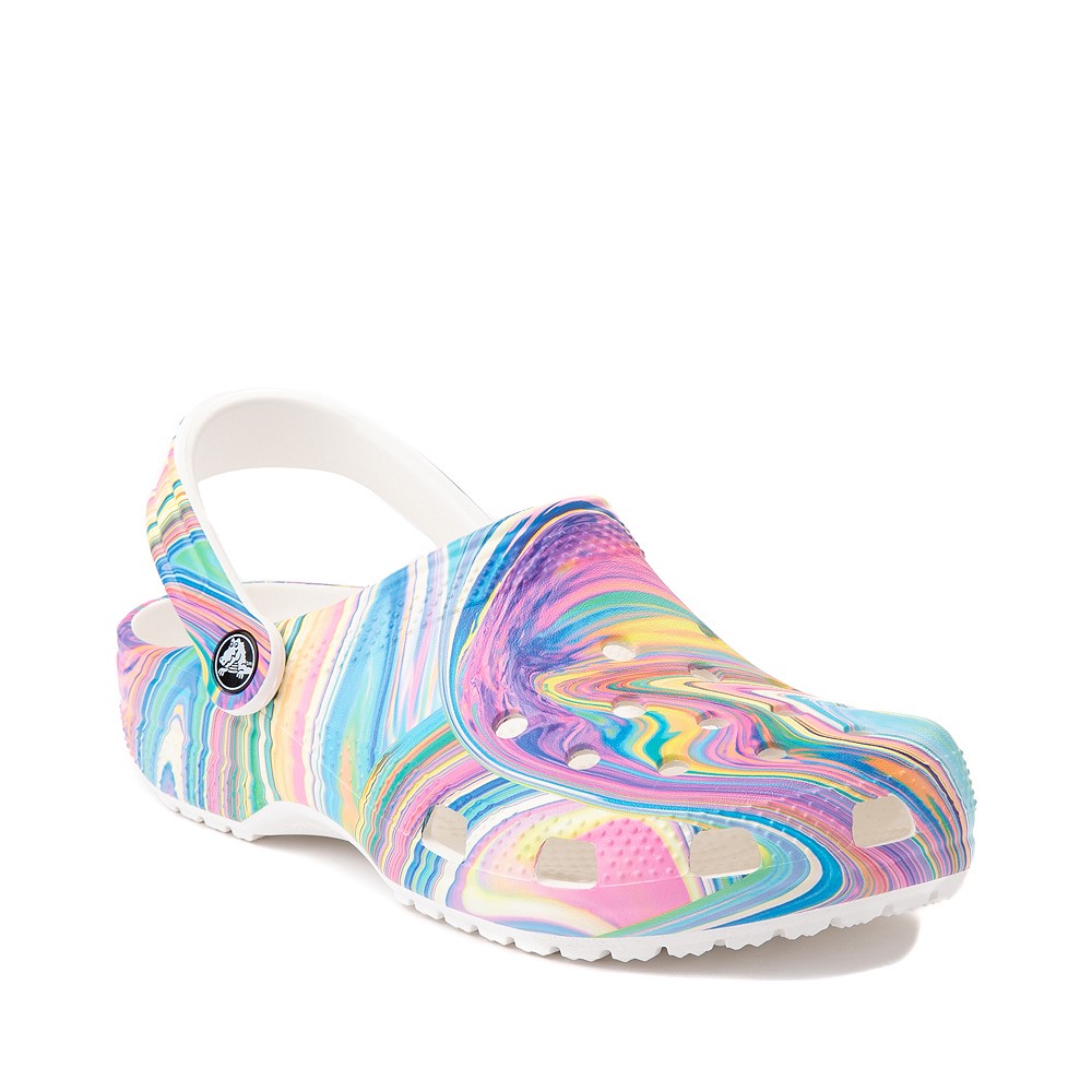 Colorful Crocs Marbled Pastel Crocs Marble Color Crocs 2025