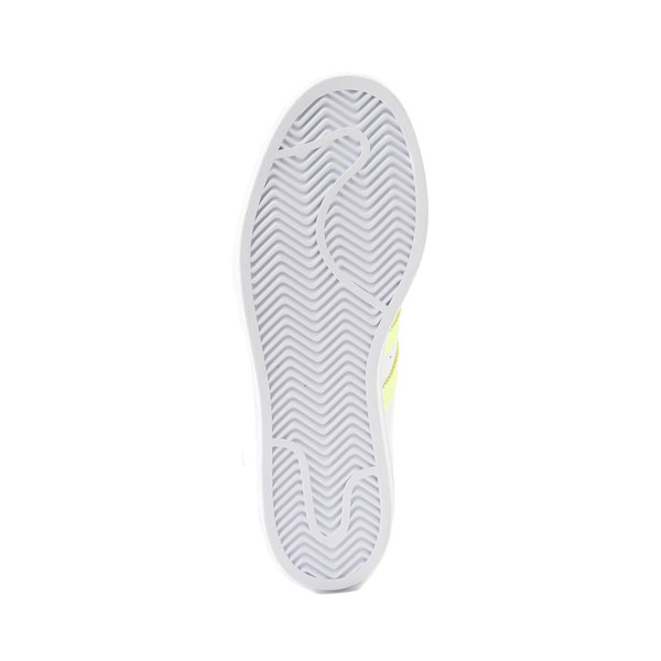 alternate view Womens adidas Superstar Athletic Shoe - White / Hi-Res YellowALT3