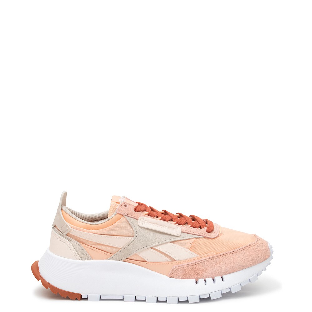 Womens Reebok Classic Legacy Athletic Shoe - Ceramic Pink / Aura Orange