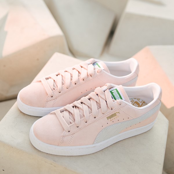 puma peach shoes