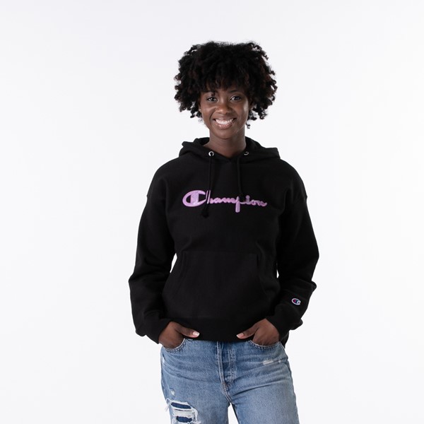 black champion hoodie womens