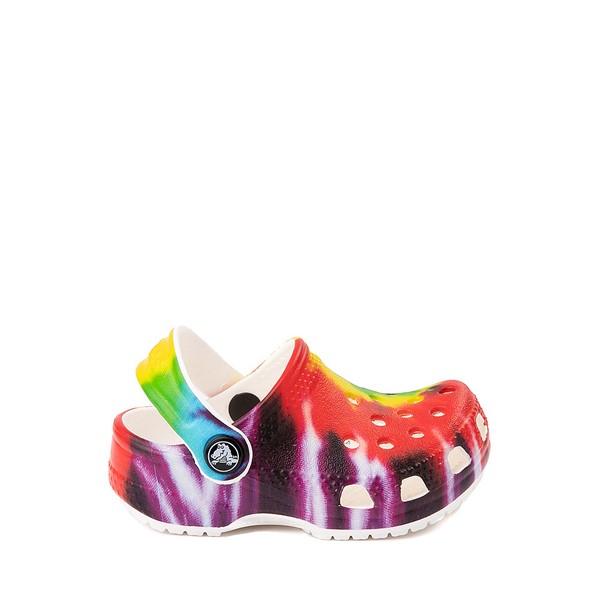Vue principale de Sabot Crocs pour tout-petits&trade; - Bébés - Teinture sur nœuds multicolore