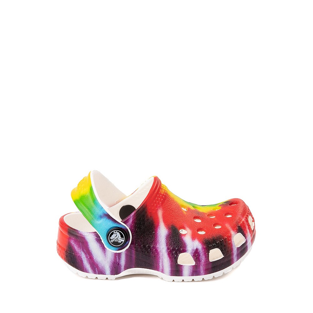 Sabot Crocs pour tout-petits&trade; - Bébés - Teinture sur nœuds multicolore