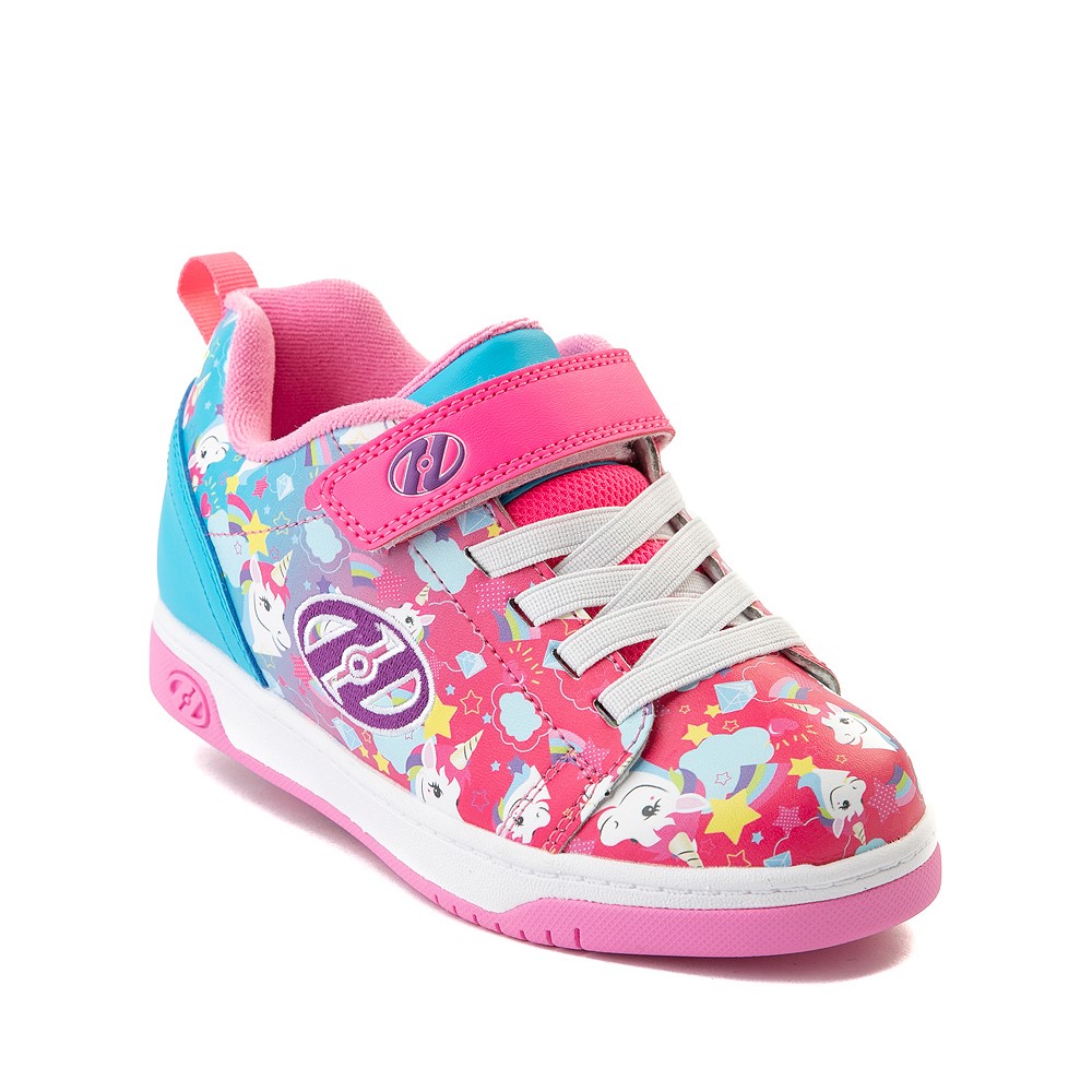 Heelys Dual Up X2 Skate Shoe - Little Kid / Big Kid - Neon Pink / Cyan ...