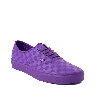 vans purple checkered