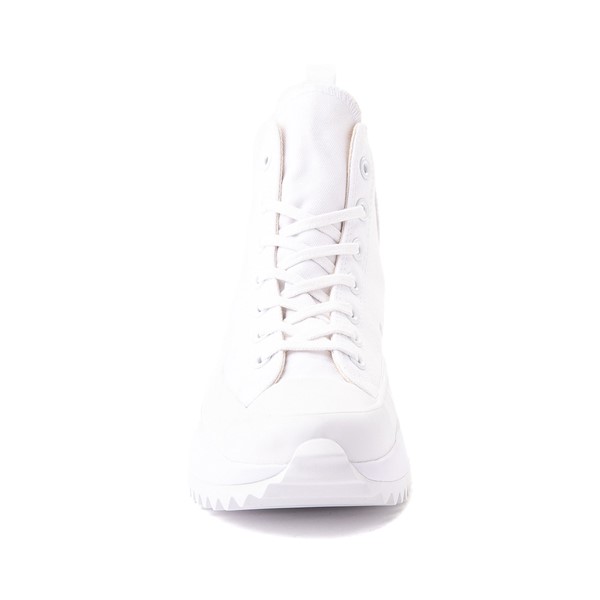 alternate view Converse Run Star Hike Platform Sneaker - White MonochromeALT4