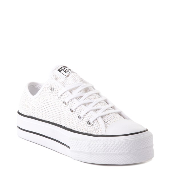 Womens Converse Chuck Taylor All Star Lo Platform Open Sneaker - White ...