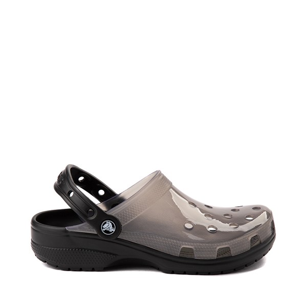 clear top crocs