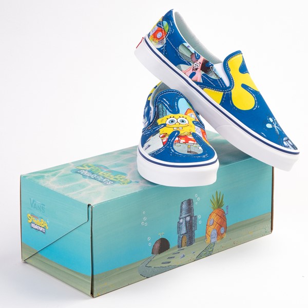 alternate view Vans x SpongeBob SquarePants™ Slip On Alohabob Skate Shoe - BlueALT1C
