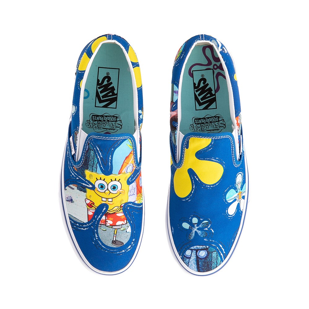 Vans x SpongeBob SquarePants&trade; Slip On Alohabob Skate Shoe - Blue