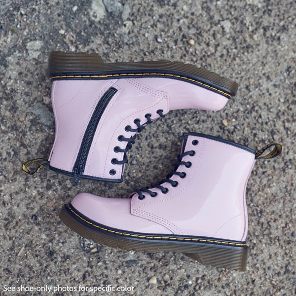 Kids pink dr martens hotsell