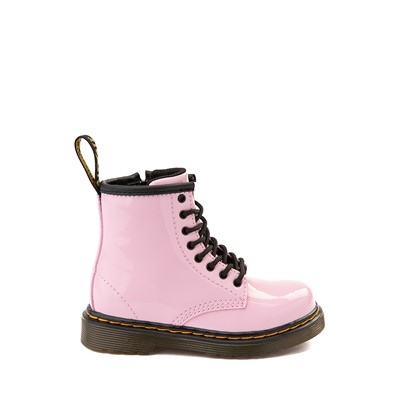 Dr. Martens 1460 8 Eye Patent Boot Toddler Pale Pink JourneysCanada