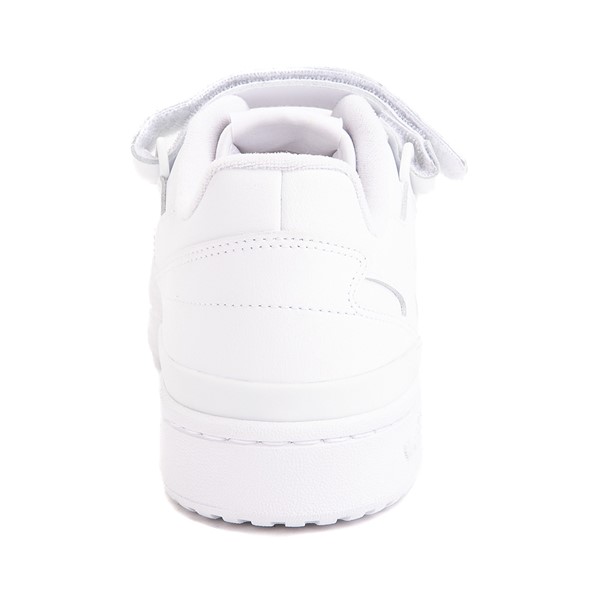 alternate view Mens adidas Forum Low Athletic Shoe - White MonochromeALT4