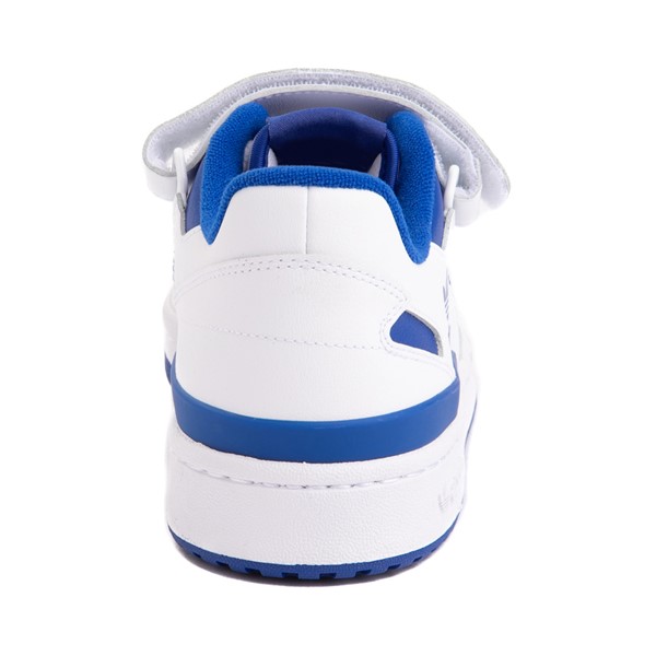 alternate view Mens adidas Forum Low Athletic Shoe - White / Collegiate Royal BlueALT4