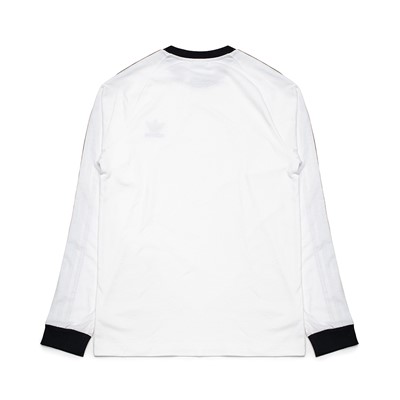 Vue alternative de T-shirt à manches longues adidas Adi-Color Classics à trois bandes pour hommes - Blanc