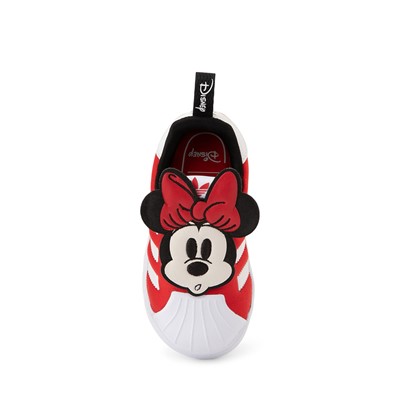 Alternate view of adidas x Disney Superstar 360 Minnie Mouse Slip On Athletic Shoe - Baby / Toddler - Red