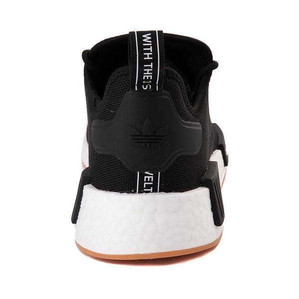 alternate view Mens adidas NMD R1 Primeblue Athletic Shoe - BlackALT4