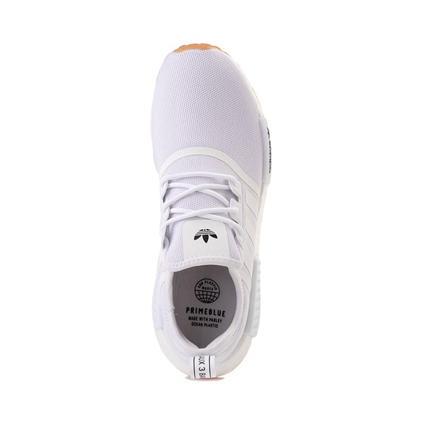 alternate view Mens adidas NMD R1 Primeblue Athletic Shoe - WhiteALT2