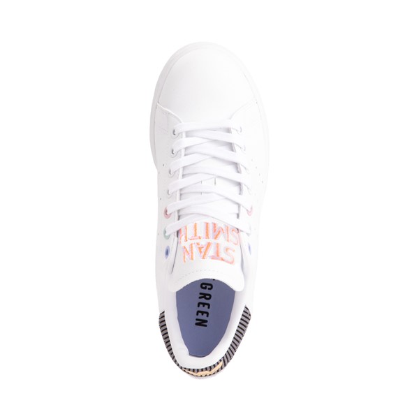 alternate view Womens adidas Stan Smith Athletic Shoe - White / Violet Tone / Clear PinkALT2