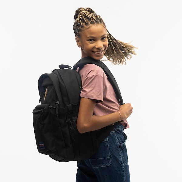 alternate view JanSport Main Campus Backpack - BlackALT1B