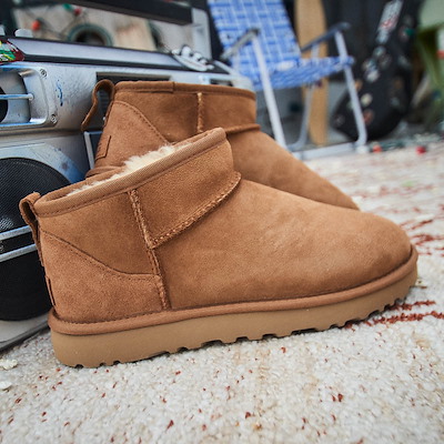 【美品】UGG＊W Classic Ultra Mini Chestnut 1_649902_MD_HERO.JPG