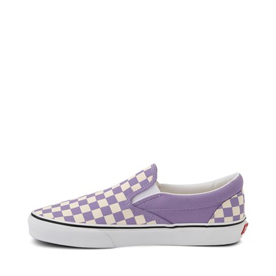 Alternate view of Vans Slip On Checkerboard Skate Shoe - Chalk Violet