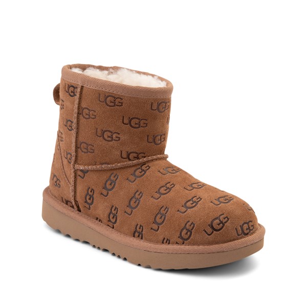 alternate view Botte UGG® Classic Mini Embossed - Tout-petits / Enfants - MarronALT5