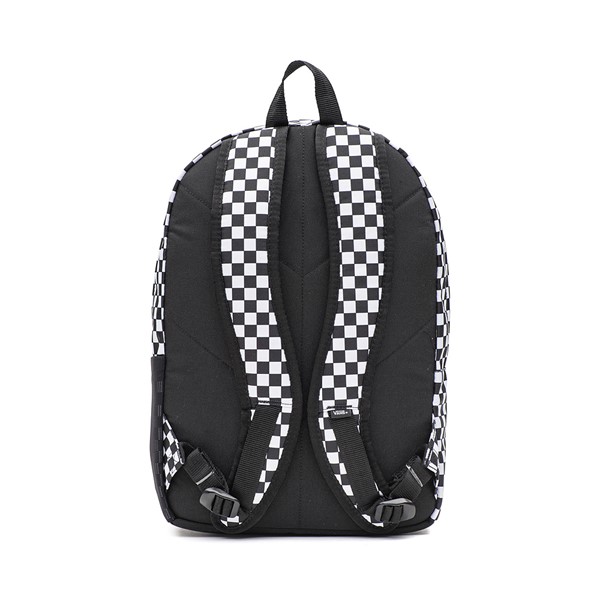 alternate view Vans Construct Skool Backpack - Black / White CheckerboardALT2