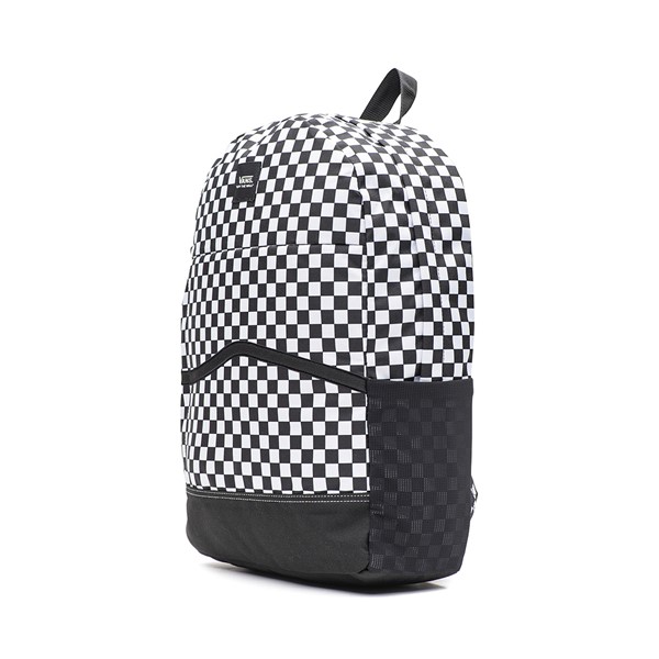 alternate view Vans Construct Skool Backpack - Black / White CheckerboardALT7