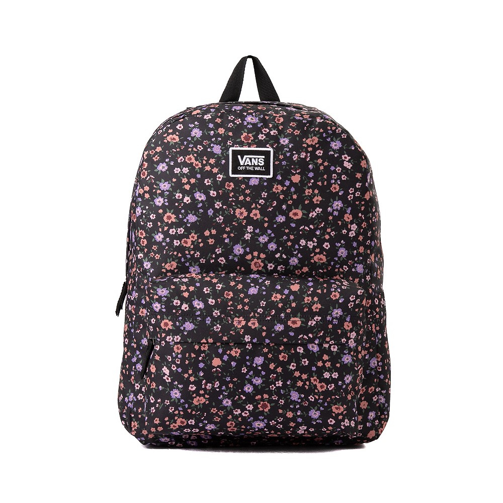 multi coloured vans backpack