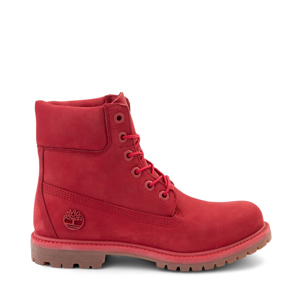 Womens Timberland 6&quot; Premium Boot - Ruby Red