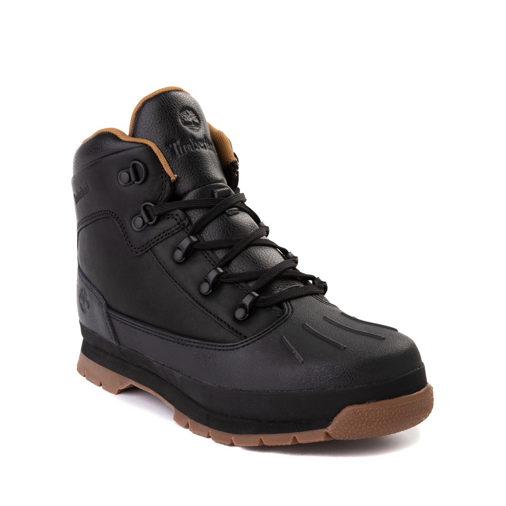 Timberland Euro Hiker Shell-Toe Boot - Big Kid - Black