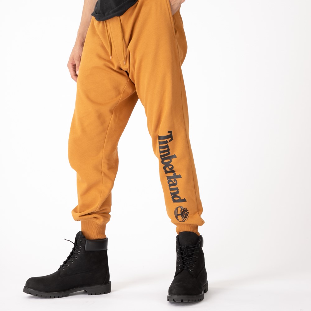 Pantalon de survêtement Timberland Logo pour hommes - Blé