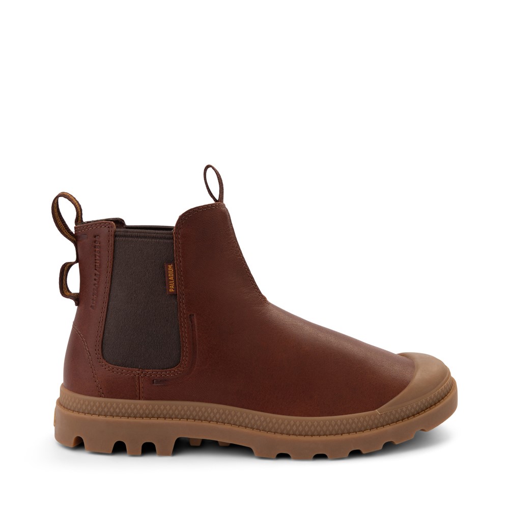 Mens Palladium Pampa Chelsea Boot - Cathay Spice