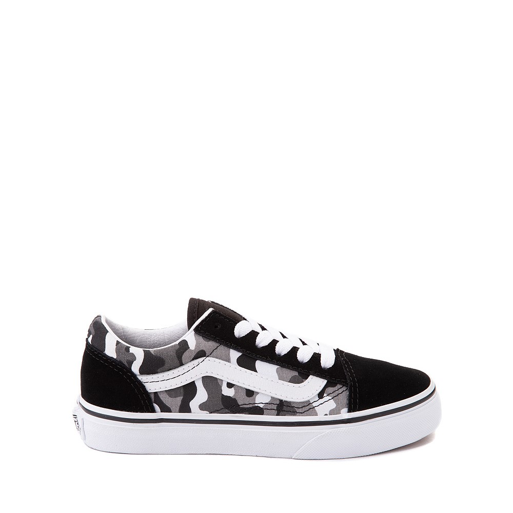 Chaussure de skate Vans Old Skool - Enfants - Noire/Camouflage blanc