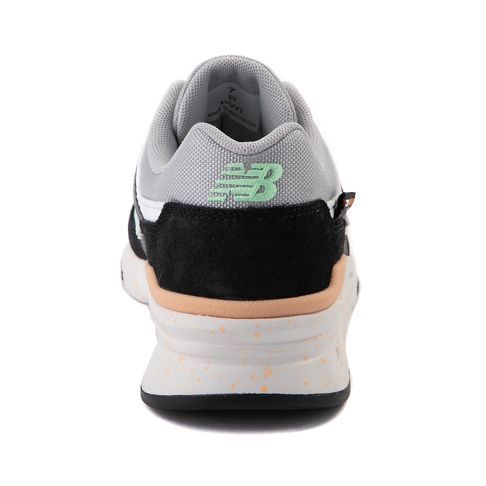 Womens New Balance 997H Athletic Shoe - Black / Grey / Mint ...