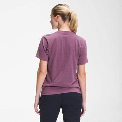 Alternate view of Womens The North Face Half Dome Tee - Pikes Purple
