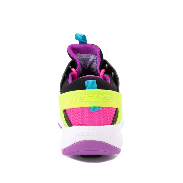 alternate view Heelys Force Skate Shoe - Little Kid / Big Kid - Black / Neon Color-BlockALT4