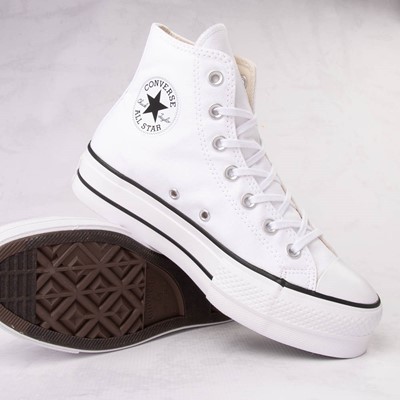 Alternate view of Womens Converse Chuck Taylor All Star Hi Lift Sneaker - White