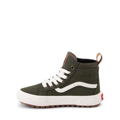 Alternate view of Vans Sk8 Hi MTE-1 Skate Shoe - Little Kid - Grape Leaf / Marshmallow