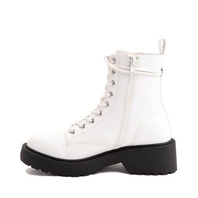 Alternate view of Womens MIA Madolyn Combat Boot - White