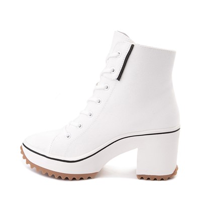 Alternate view of Womens MIA Brittnee Platform Sneaker Boot - White
