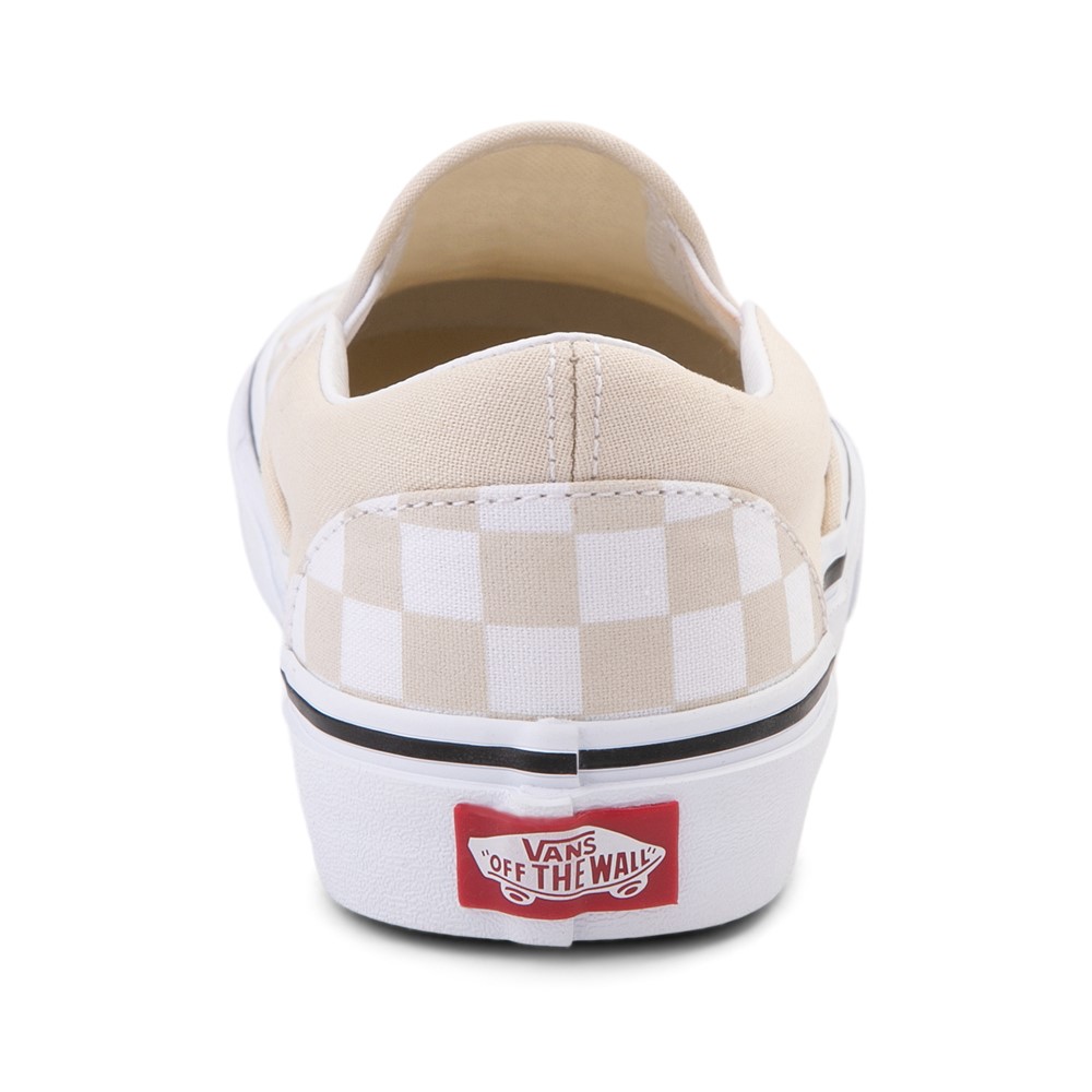 Vans Slip-On Checkerboard Skate Shoe - Turtledove | JourneysCanada