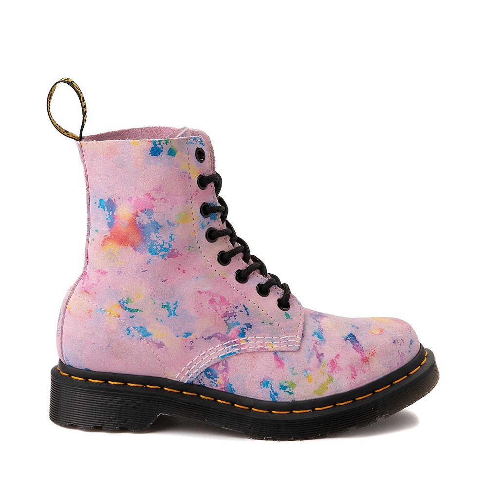Womens Dr. Martens 1460 Pascal 8-Eye Boot - Pink / Confetti