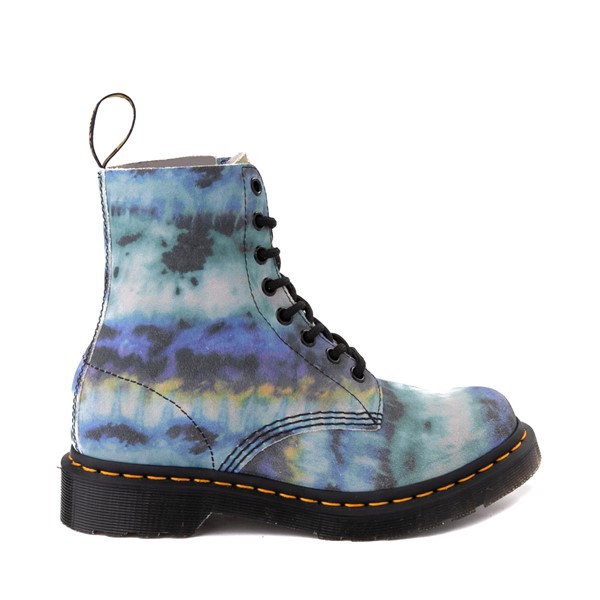 Main view of Womens Dr. Martens 1460 Pascal 8-Eye Boot - Blue Tie Dye