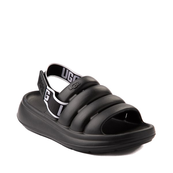 alternate view Womens UGG® Sport Yeah Slide Sandal - BlackALT5