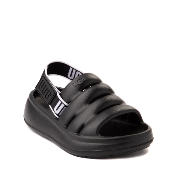 alternate view UGG® Sport Yeah Slide Sandal - Little Kid / Big Kid - BlackALT5