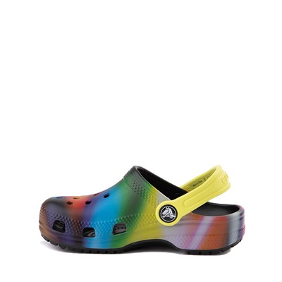 Alternate view of Crocs Classic Solarized Clog - Baby / Toddler - Black / Multicolor