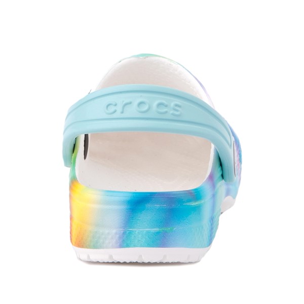 alternate view Crocs Classic Solarized Clog - Baby / Toddler - White / MulticolourALT4