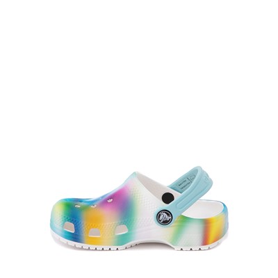 Alternate view of Crocs Classic Solarized Clog - Baby / Toddler - White / Multicolour